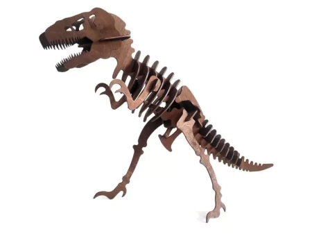 Puzzle drewniane 3D Szkielet t-rexa - Buu