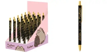 Długopis automatyczny Pusheen gold (24szt) - ST-MAJEWSKI