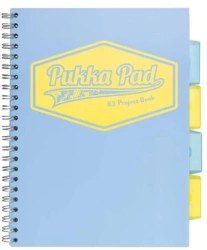Kołozeszyt Pukka Pad B5 Project Book Pastel niebieski - Pukka Pads