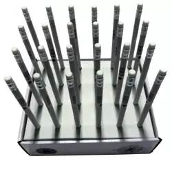 Ekologiczny ołówek HB z gumką (24szt) - Ziemia Obiecana