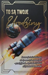 Karnet urodziny z wymiennymi cyframi JCX-239 - YEKU