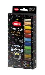 Kredki pastelowe jumbo 12 kolorów - Beniamin