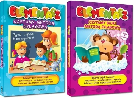 Elementarz Czytamy Metodą Sylabową PAKIET 3w1 - Alicja Karczmarska-Strzebońska