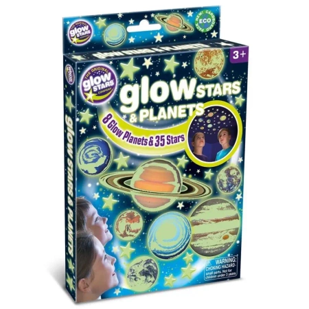 Świecące gwiazdy i planety - Brainstorm