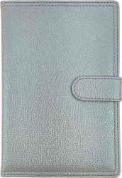 Kalendarz 2026 A5 dzienny z zapięciem hologram błękitny - Panta Plast kalendarze