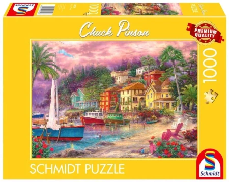 Puzzle PQ 1000 Chuck Pinson Nadmorski urok G3 - Schmidt