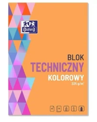 Blok techniczny A3/10K 225g kolor (10szt) OXFORD