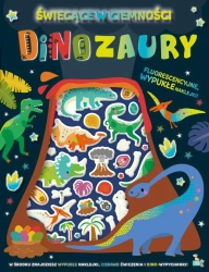 Naklejki świecące w ciemnościach Dinozaury - praca zbiorowa