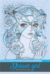 Kolorowanka antystresowa A4 20 niebieski - Fresh