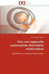 Vers une approche automatisée d'enchères  multicritères - BRIGUI-CHTIOUI-I