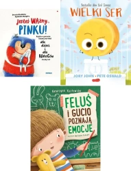 Pakiet: Feluś i Gucio poznają emocje/ Wielki Ser. Smaczna Banda i emocje/ - Katarzyna Kozłowska