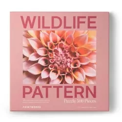 Puzzle 500 Wildlife Pattern Dahlia - Most Wanted Gifts