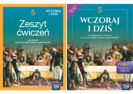 Historia 5 Wczoraj i dziś Podręcznik + zeszyt ćwiczeń Nowa Era PAKIET - Elżbieta Paprocka|Katarzyna Panimasz|Krzysztof Jurek|Lidia Leszczyńska