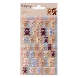 Naklejki wypukłe Misiowe Żelki - Narcissus