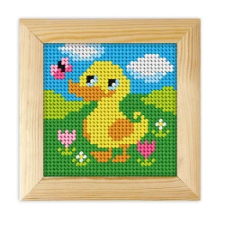 Haft z ramką. Moje pierwsze wyszywanie - Kaczuszka - Anex-bis