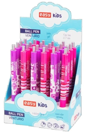 Długopis automatyczny niebieski (24szt) EASY - Easy Stationery