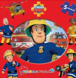 Strażak Sam Książka z puzzlami - praca zbiorowa