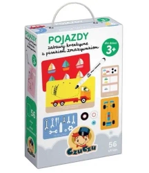 CzuCzu Pojazdy. Zabawy kreatywne z pisakiem - Opracowanie zbiorowe