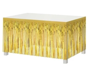 Dekoracja na brzeg stołu złota 80x300cm - Godan