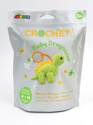 Stwórz własny breloczek szydełkowy Mały stegozaur - Avenir