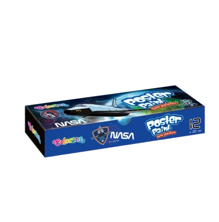 Farby plakatowe CP Colorino dreams 20 ml 12 kolorów nasa - PATIO