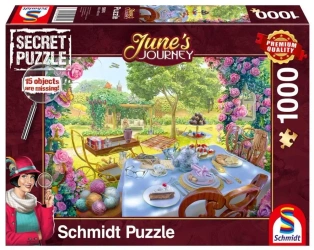 Puzzle 1000 Herbatka w ogrodzie G3 - Schmidt