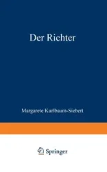 Der Richter - Margarete Kurlbaum-Siebert