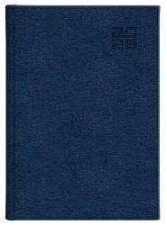 Kalendarz 2026 A5 dzienny Aluminium granatowy - praca zbiorowa