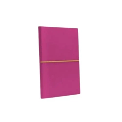 Notatnik A5 Fun M kropki różowy/cytrynowy - Like U