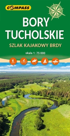 Mapa - Bory Tucholskie 1:75 000 - praca zbiorowa