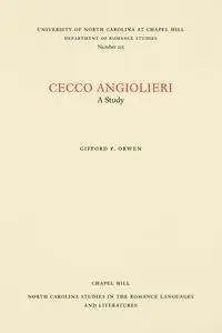 Cecco Angiolieri - Orwen Gifford P.