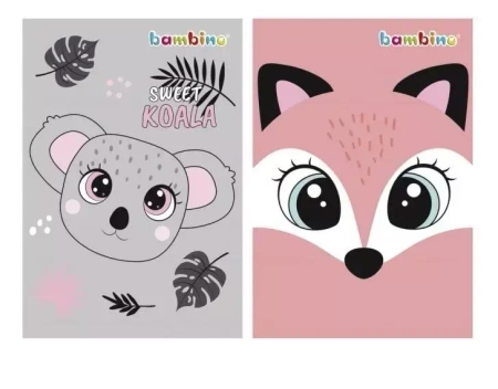 Notes A6/50K kratka mix dziewczęcy (10szt) BAMBINO - ST-MAJEWSKI