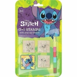 Stemple 3+1 z kredkami Lilo&Stitch - Jiri models