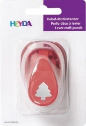 Dziurkacz ozdobny średni 17mm choinka - Heyda