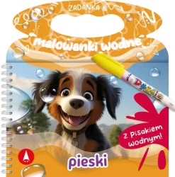 Zadanka & malowanki wodne. Pieski - Wioleta Żyłowska