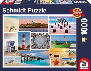 Puzzle PQ 1000 Nad morzem G3 - Schmidt