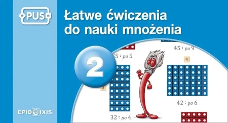PUS Łatwe ćwiczenia do nauki mnożenia 2 - Małgorzata Chromiak