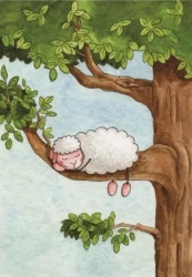 Pocztówka z kolorowanką - Ty sam Panie - Katarzyna Rymorz