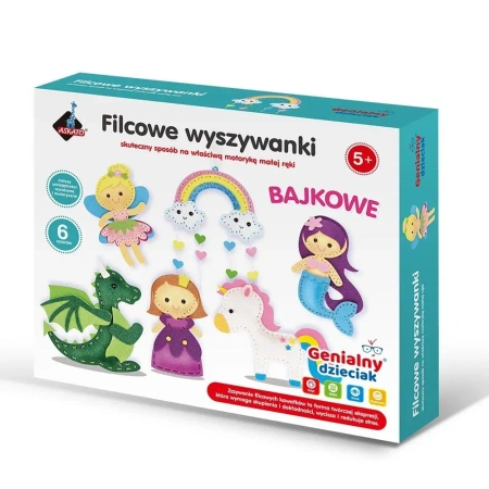 Filcowe wyszywanki baśnie - Askato