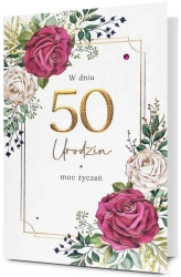 Karnet Urodziny 50 - Pan Dragon