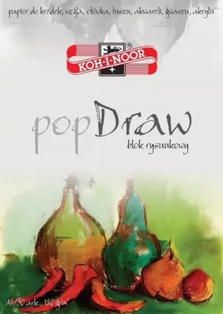 Blok rysunkowy Pop Draw A4/30 arkuszy 180g - Koh-I-Noor