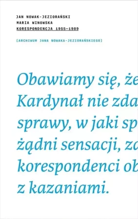 Jan-Nowak J. Maria W. Korespondencja 1995/89 - Jan Nowak-Jeziorański, Maria Winowska