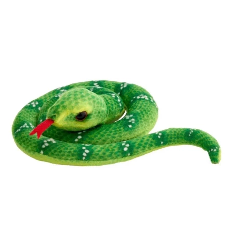 Wąż zwinięty jasnozielony 50cm - Beppe