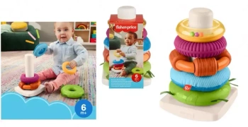 Fisher-Price. Piramidka sensoryczna
