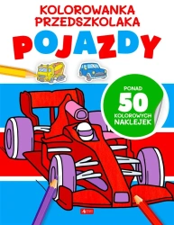 Kolorowanka przedszkolaka. Pojazdy - praca zbiorowa