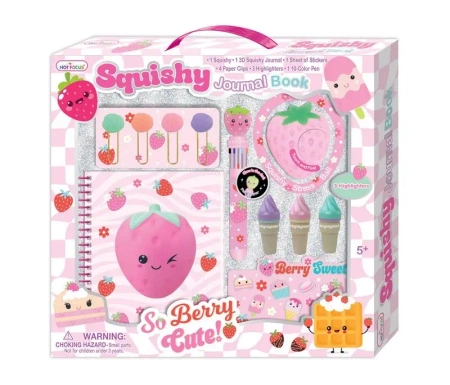 Pamiętnik B6 Hot Focus Truskawka wielokolorowy