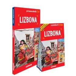 Lizbona light: przewodnik + mapa w.2025 - praca zbiorowa