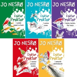 PAKIET x5 Doktor Proktor Jo Nesbo - Jo Nesbo