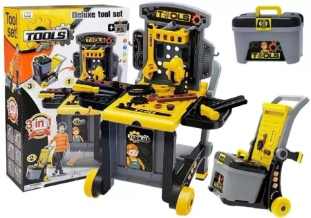Stolik majsterkowicza 3w1 - Leantoys