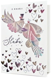 Karnet B6 Ślub - Pan Dragon